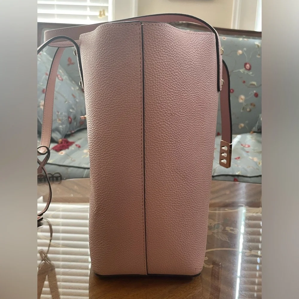 VGC Michael Kors Bag Karson Pastel Pink Leather Large Tote